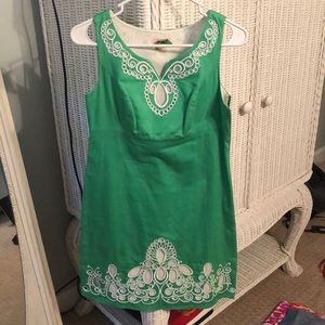 Lilly Pulitzer green dress